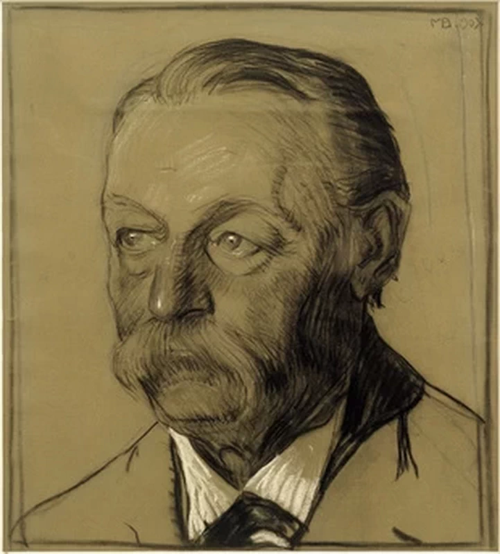 Ritratto dello zio Friedrich Beckmann, 1903 - Museum der bildenden Künste, Leipzig